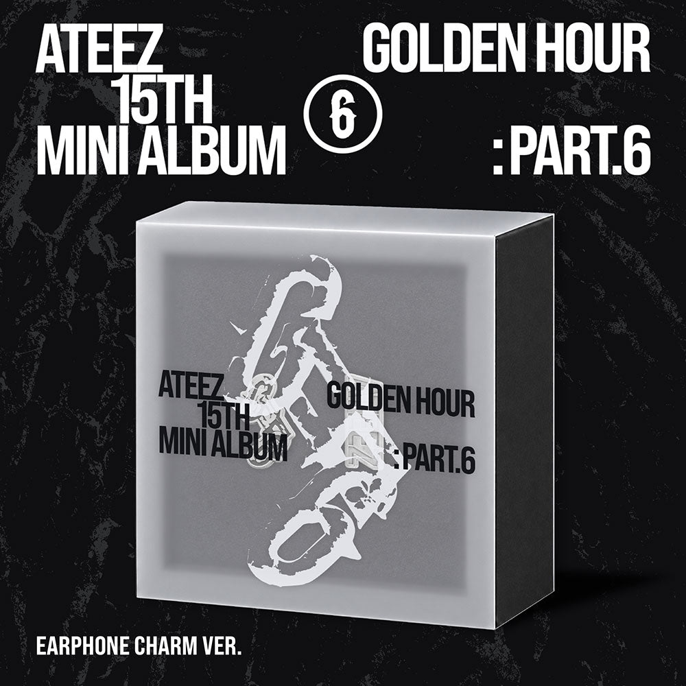 ATEEZ 15TH MINI ALBUM GOLDEN HOUR : Part.6   (EARPHONE CHARM VER.)        [PRE]