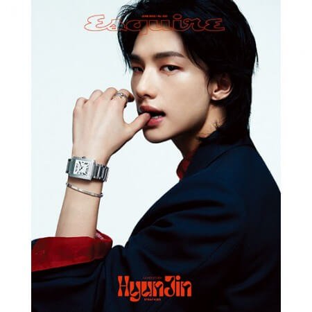 STRAY KIDS HYUNJIN ESQUIRE 2023-06 MAGAZINE VERSION E