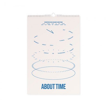 SEVENTEEN 2024 SEASON'S GREETINGS  WALL CALENDAR
