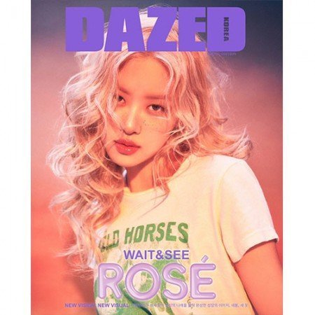 BLACKPINK ROSE DAZED KOREA SPRING EDITION  2024-4  MAGAZINE  VERSION C