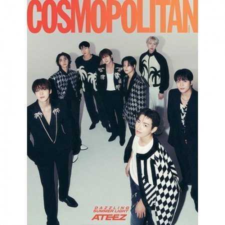 ATEEZ COSMOPOLITAN 2024-07 MAGAZINE