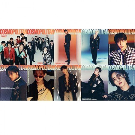 ATEEZ COSMOPOLITAN 2024-07 MAGAZINE