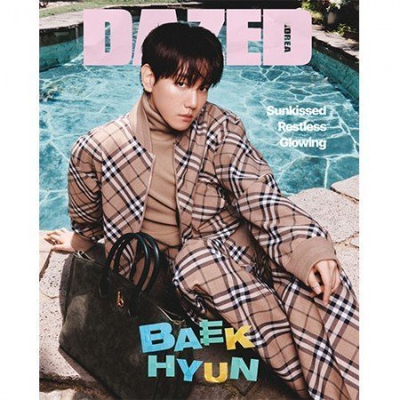 EXO BAEKHYUN DAZED KOREA 2024-07 MAGAZINE