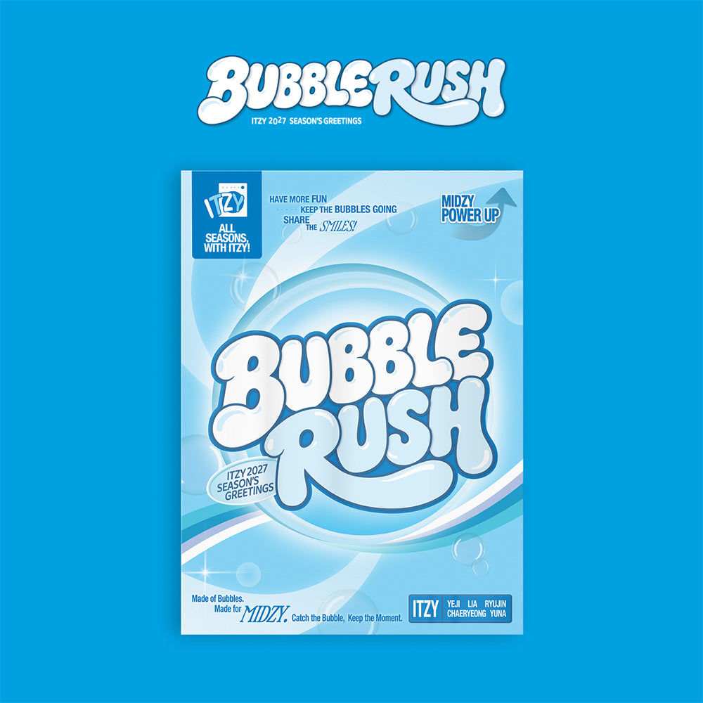 ITZY 'BUBBLE RUSH' 2027 SEASON'S GREETINGS    |   INCLUDES PRE ORDER GIFT:   PHOTOCARD SET     [PRE]