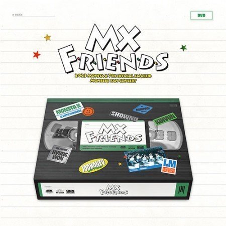 MONSTA X 2023 7TH OFFICIAL FANCLUB MONBEBE FAN-CONCERT [MX FRIENDS]   DVD