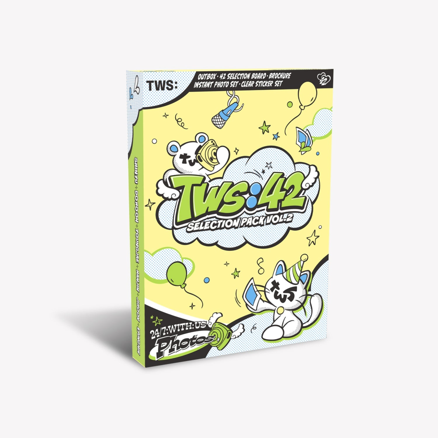 TWS:42 SELECTION PACK VOL.2    |   KPOP USA APPLE OFFICIAL PHOTO MAGNET SET     [PRE]