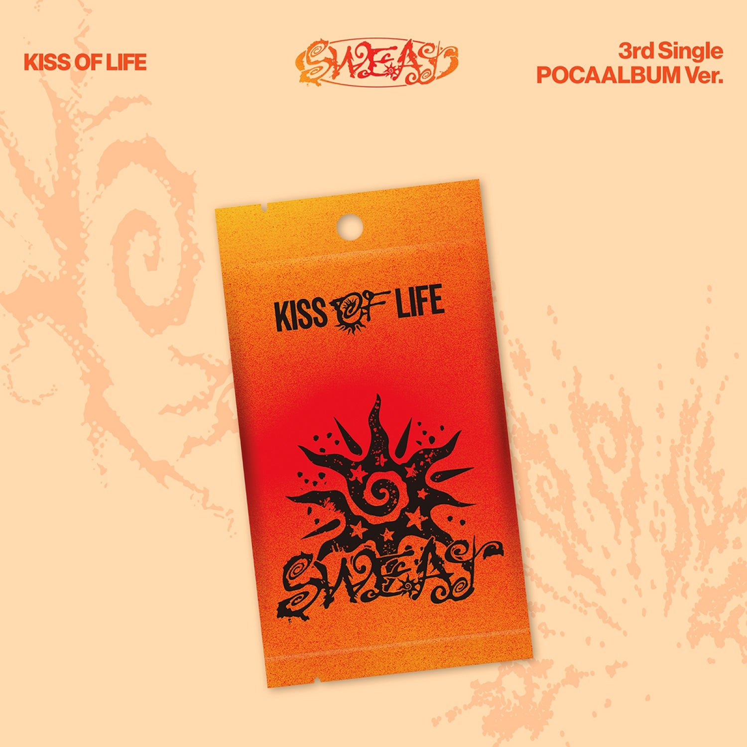KISS OF LIFE 3RD SINGLE ALBUM SWEAT   (POCA ALBUM VER.)    [PRE]