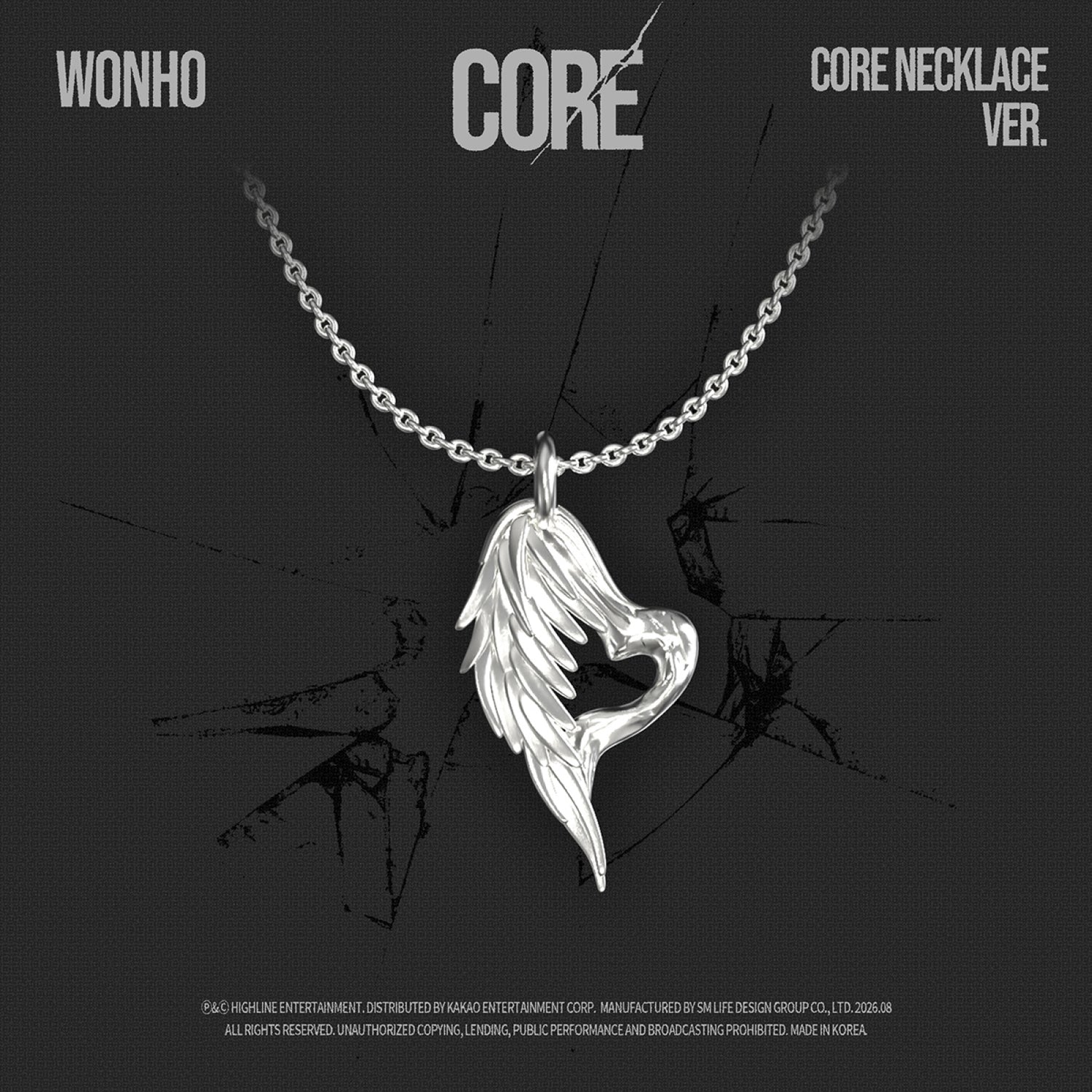 WONHO EP ALBUM CORE (CORE NECKLACE VER.)      [PRE]
