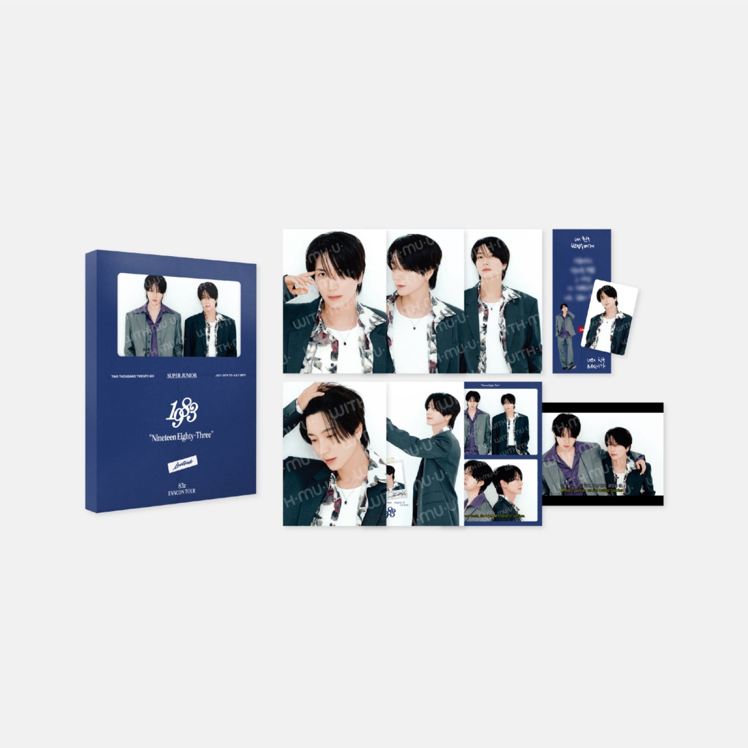 SUPER JUNIOR-83z 1983 FANCON TOUR OFFICIAL MD  [PHOTO SET]       [PRE]