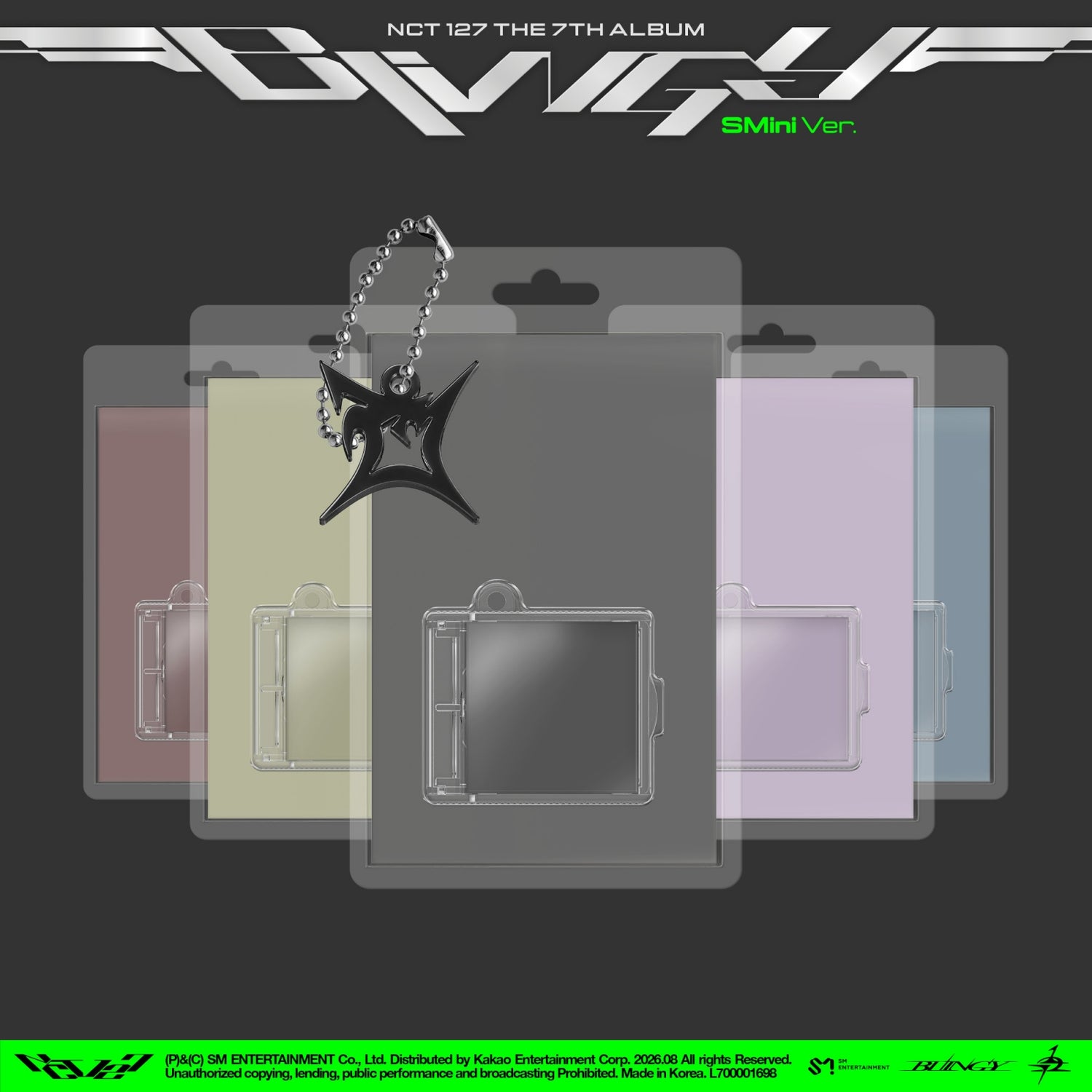 NCT 127 THE 7TH ALBUM BLINGY   (SMini VER.)     |  5 ALBUMS SET    [PRE]