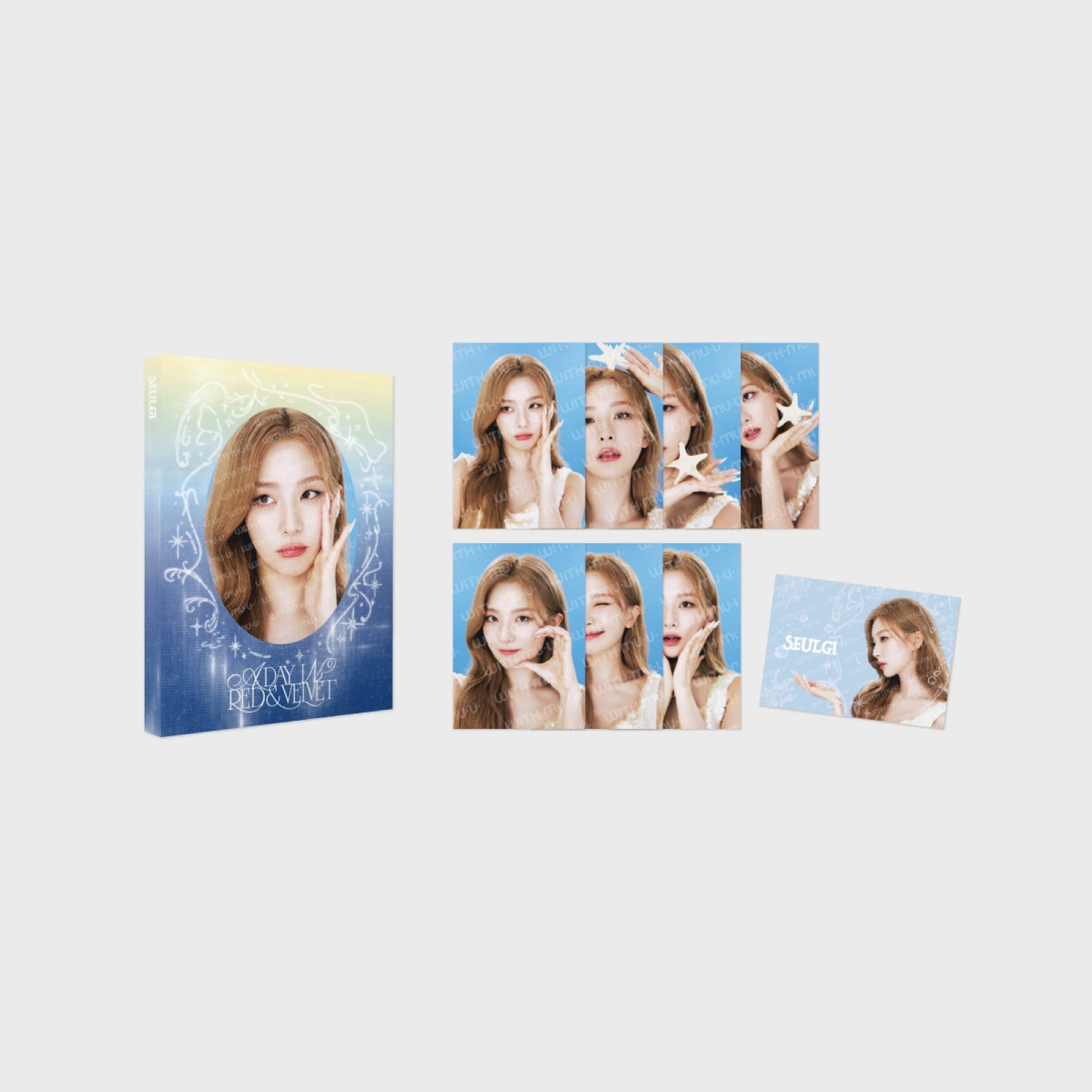 RED VELVET FAN-CON : A Day in Red & Velvet OFFICIAL MD  [POSTCARD SET]      [PRE]