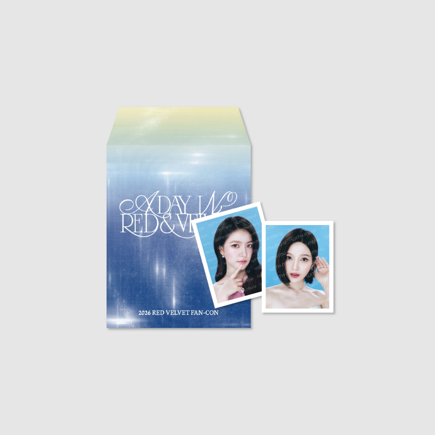RED VELVET FAN-CON : A Day in Red & Velvet OFFICIAL MD  [RANDOM ID PHOTO SET]      [PRE]