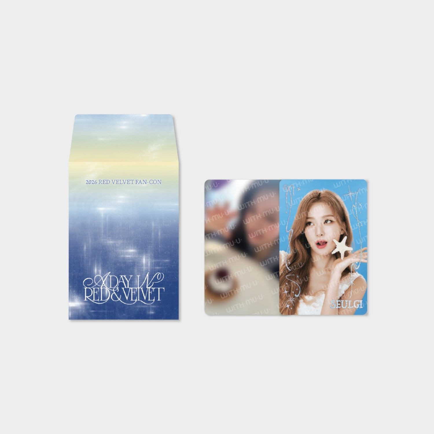 RED VELVET FAN-CON : A Day in Red & Velvet OFFICIAL MD  [RANDOM TRADING CARD]      [PRE]