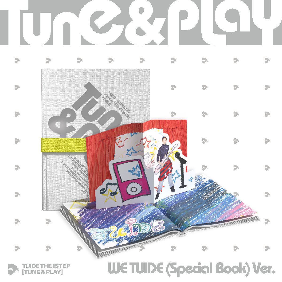 TUIDE 1ST EP ALBUM TUNE & PLAY  (WE TUIDE)  SPECIAL BOOK VER.     [PRE]