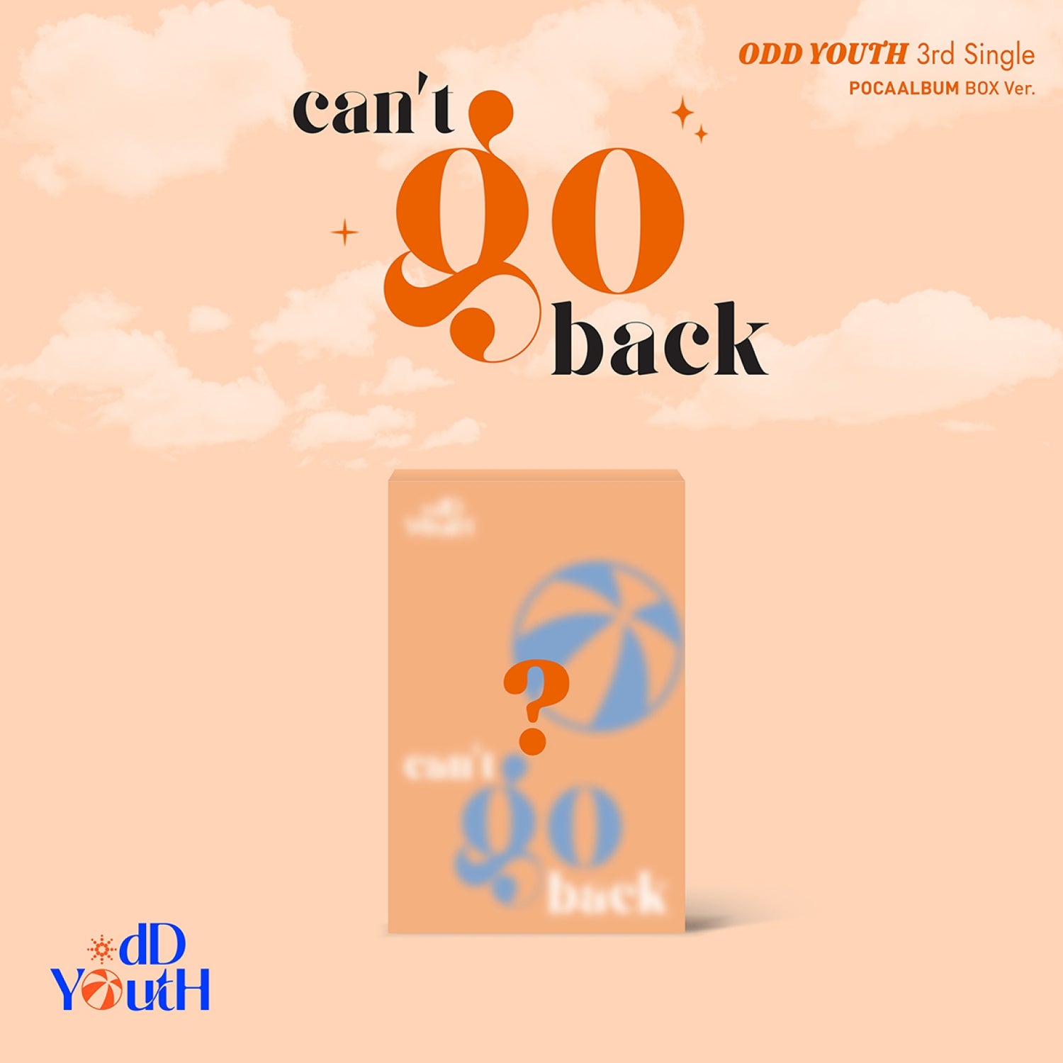 ODD YOUTH 3RD SINGLE ALBUM can't go back  (POCAALBUM)  BOX VER.     [PRE]
