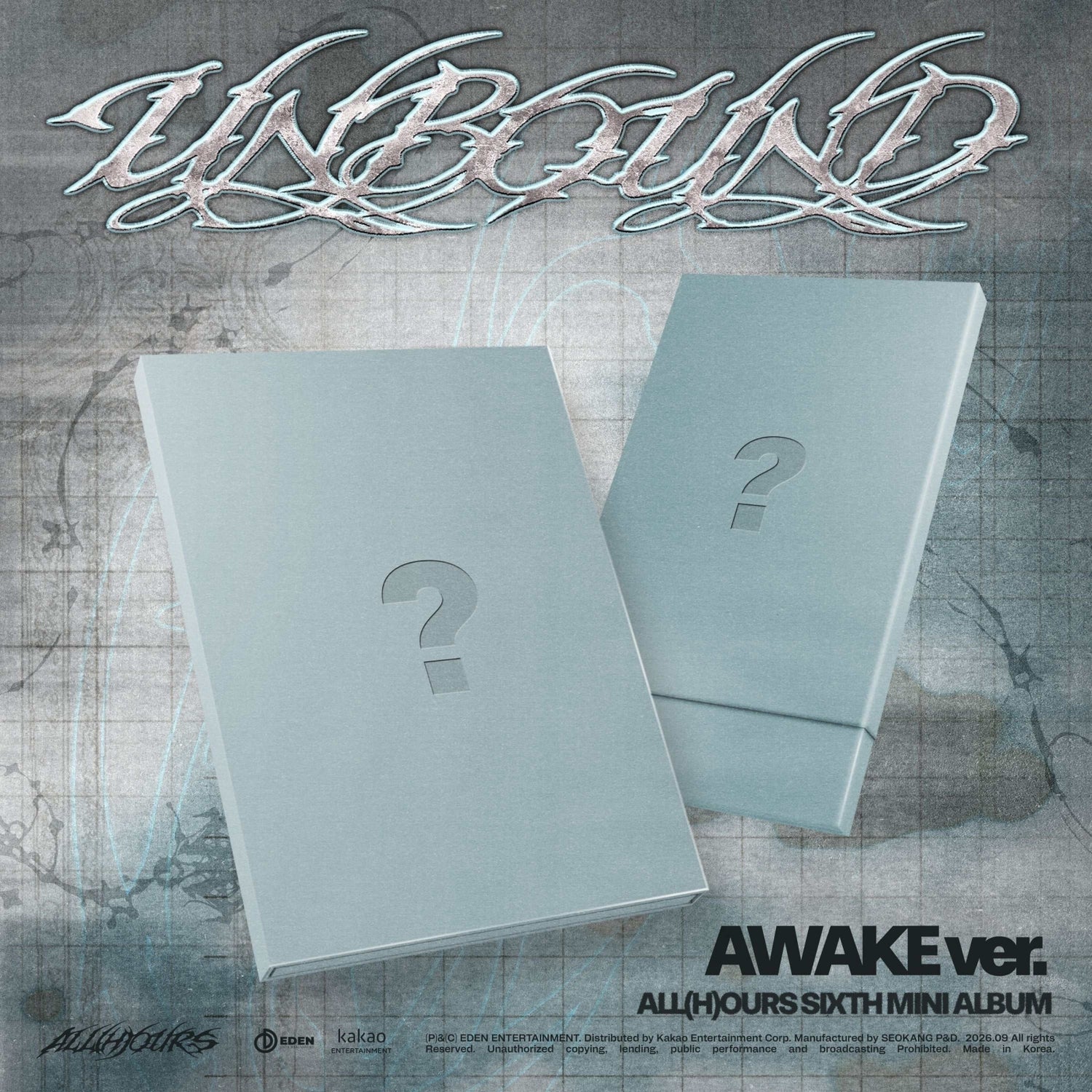 ALL(H)OURS 5TH MINI ALBUM UNBOUND    |  2 ALBUMS SET    [PRE]