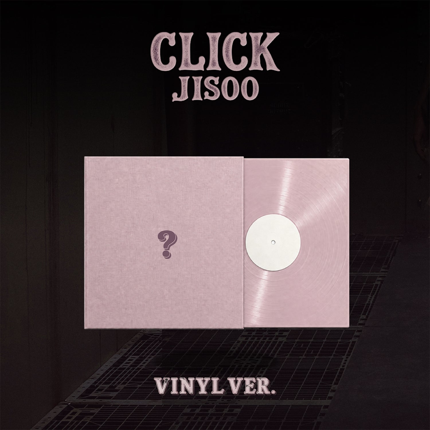 BLACKPINK JISOO SINGLE ALBUM CLICK (VINYL VER.)     [PRE]