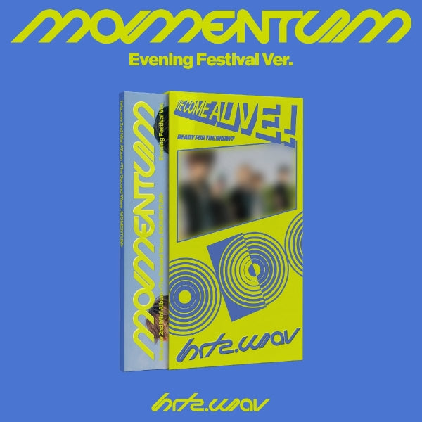 hrtz.wav 2ND MINI ALBUM The Second Wave : MOMENTUM   -  2 ALBUMS SET  |   KPOP USA APPLE OFFICIAL PHOTOCARD  (RANDOM 1 OUT OF 5)     [PRE]