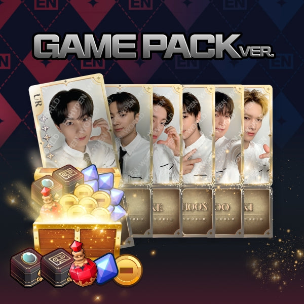 ENHYPEN WORLD COUPON CARD COLLECTION  (AFTER SCHOOL)  GAME PACK VER.    [PRE]