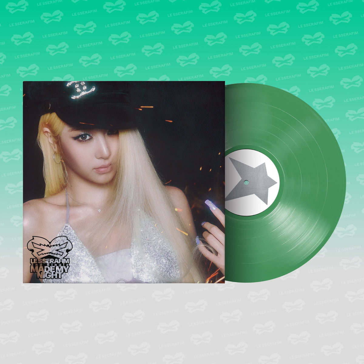 LE SSERAFIM 2ND SINGLE ALBUM MADE MY NIGHT CHEMICAL NIGHT    (VINYL VER.)        [PRE]