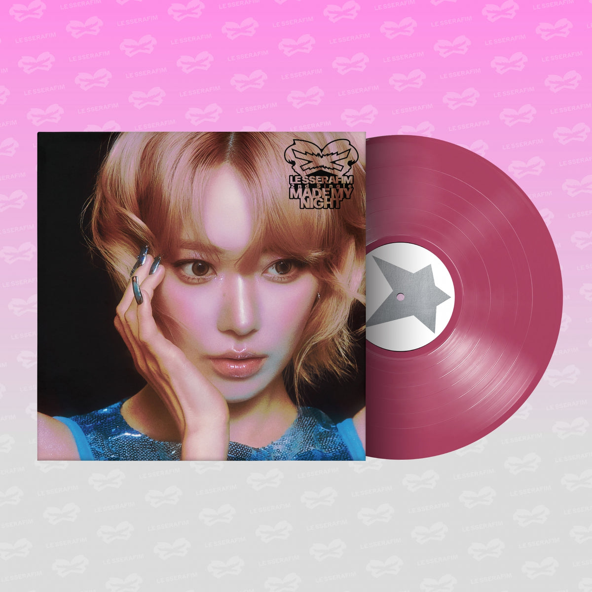 LE SSERAFIM 2ND SINGLE ALBUM MADE MY NIGHT CHEMICAL NIGHT    (VINYL VER.)        [PRE]