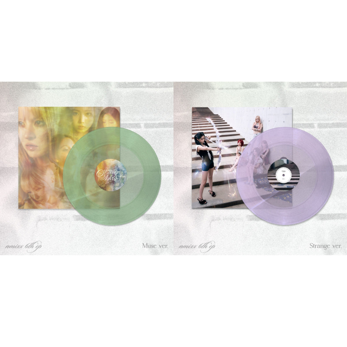 NMIXX 6TH MINI ALBUM STRANGE MUSE   (LP VER.)   |  2 ALBUMS SET    [PRE]