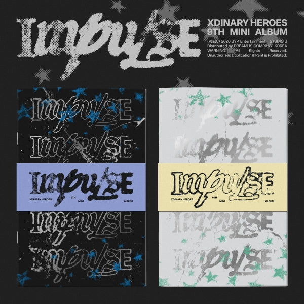 XDINARY HEROES 9TH MINI ALBUM IMPULSE  (PHOTOBOOK VER.)   |  2 ALBUMS SET    [PRE]