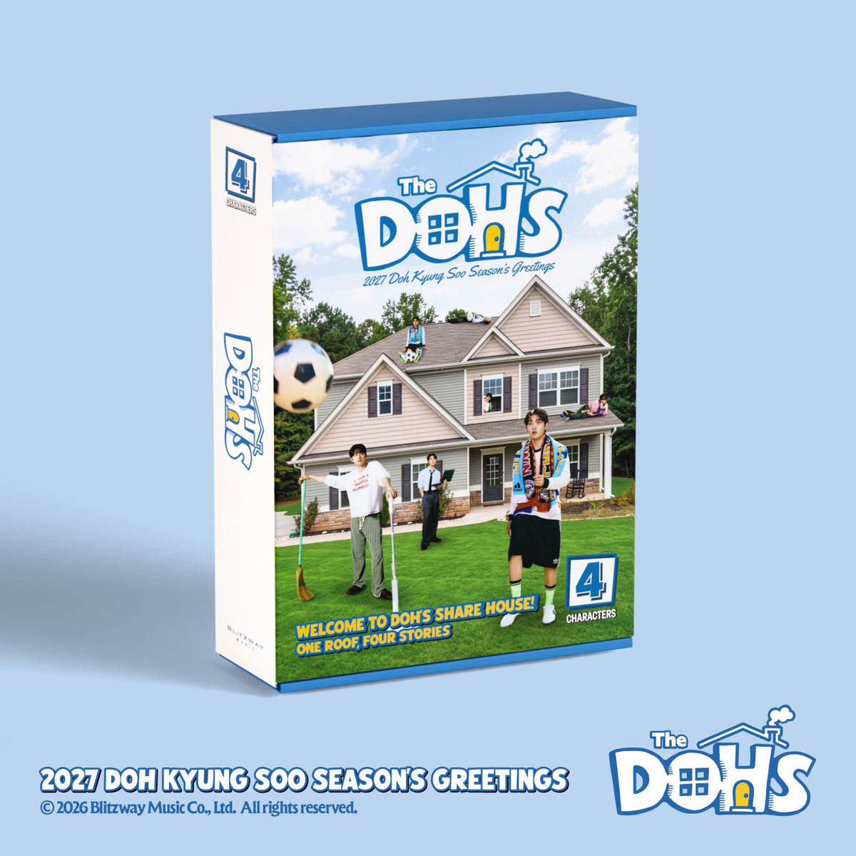 EXO DOH KYUNG SOO  'The DOHS' 2027 SEASON'S GREETINGS   |  INCLUDES PRE ORDER GIFT :  OFFICIAL PHOTOCARD    [PRE]