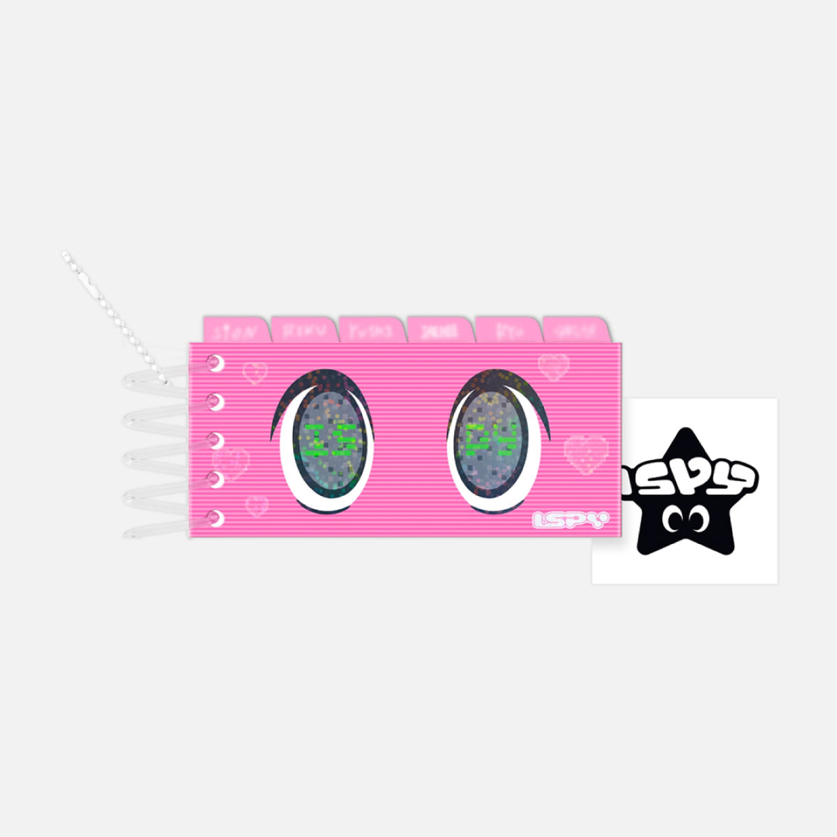 NCT WISH I SPY POP-UP 'WISH LAND'  OFFICIAL MD  [PHOTO BINDER KEYRING]        [PRE]