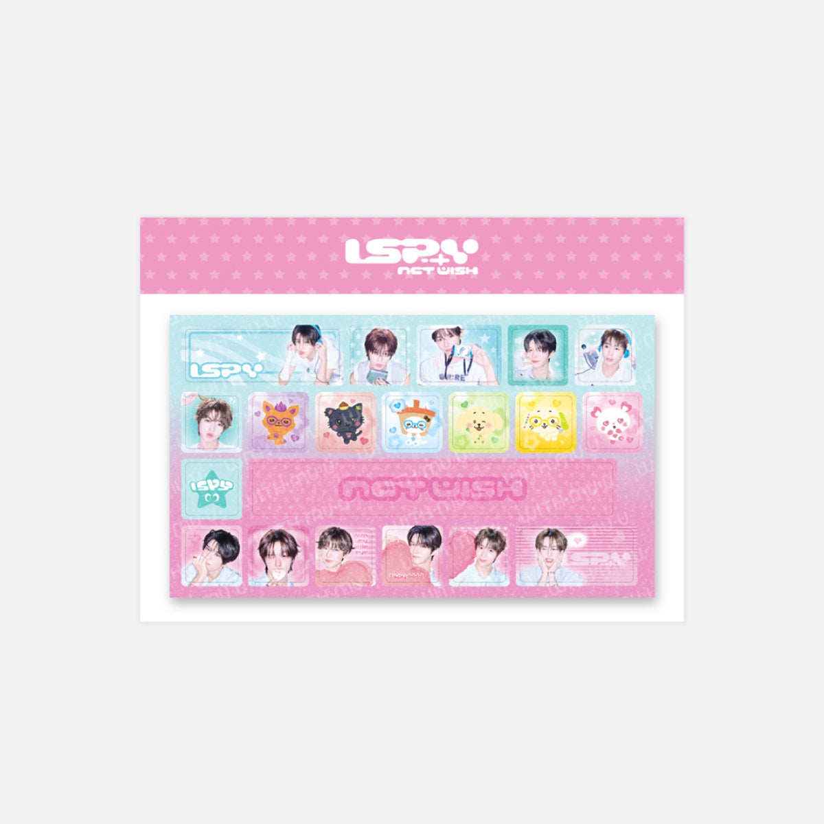 NCT WISH I SPY POP-UP 'WISH LAND'  OFFICIAL MD  [KEYBOARD STICKER]        [PRE]