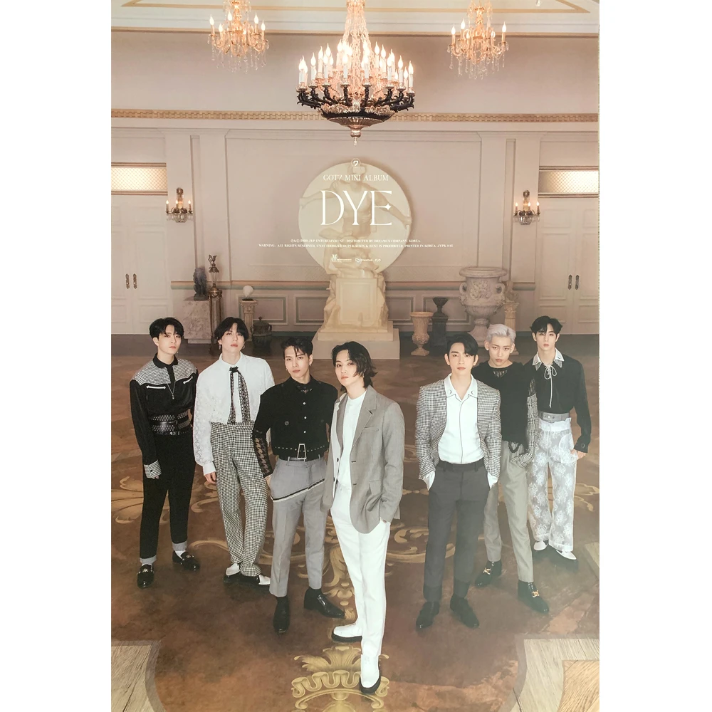 GOT7 DYE OFFICIAL POSTER (VER 2)