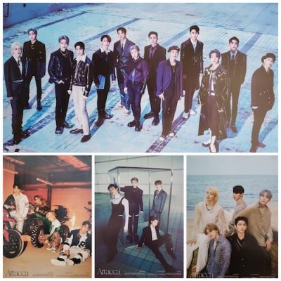 SEVENTEEN ATTACCA 9TH MINI ALBUM POSTERS | 4 POSTER SET