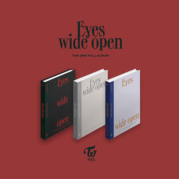 TWICE  EYES WIDE OPEN  2ND ALBUM    |   INCLUDES 1 RANDOM TWICE PHOTOCARD PER ALBUM