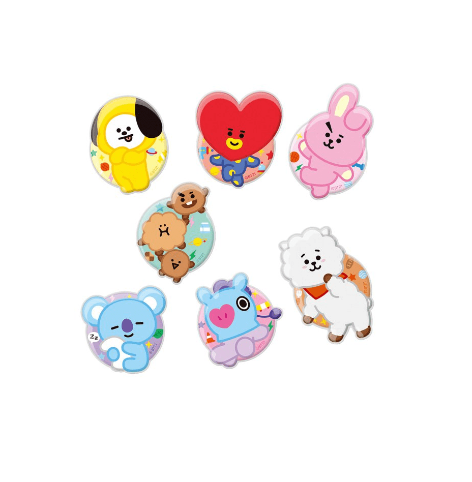 BT21 OFFICIAL JELLY GRIP HOLDER