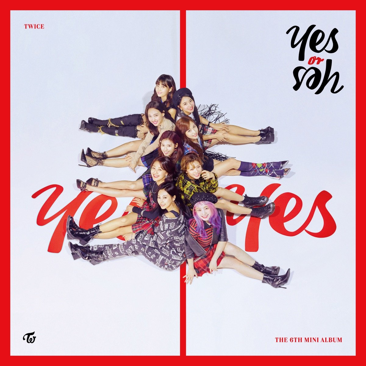 TWICE  YES OR YES  6TH MINI ALBUM  |   INCLUDES 1 RANDOM TWICE PHOTOCARD PER ALBUM