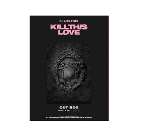 BLACKPINK  KILL THIS LOVE  2ND MINI ALBUM  |  INCLUDES 1 RANDOM BLACKPINK PHOTOCARD PER ALBUM