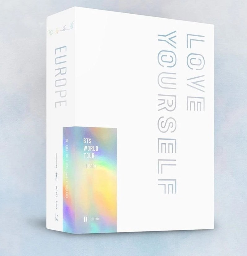 BTS LOVE YOURSELF EUROPE CONCERT BLURAY