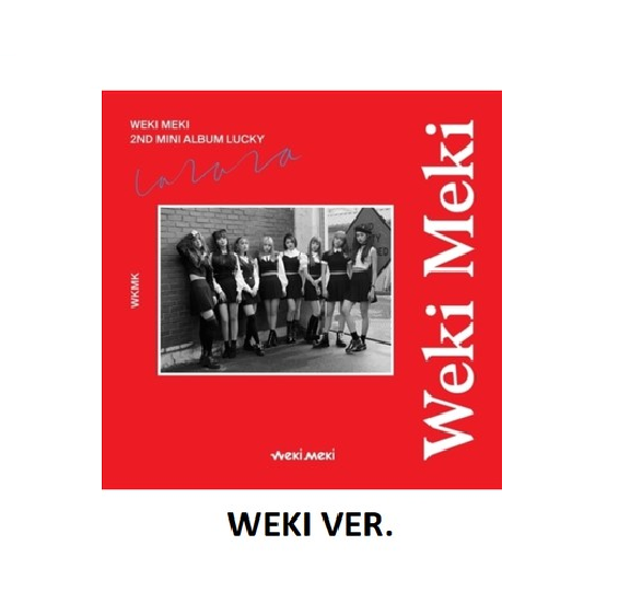 WEKI MEKI  LUCKY  2ND MINI ALBUM  |  INCLUDES 2 RANDOM WEKI MEKI PHOTOCARDS PER ALBUM