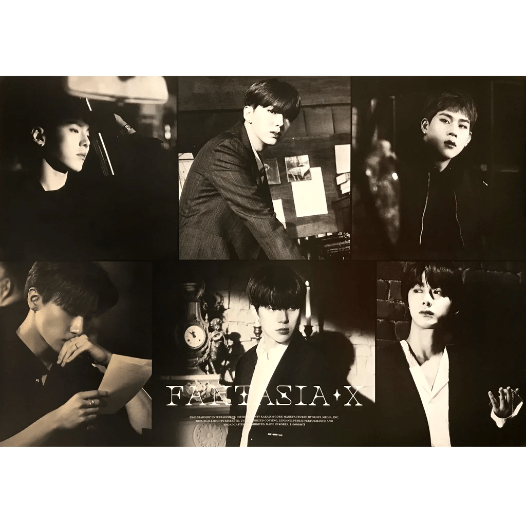 MONSTA X FANTASIA OFFICIAL POSTER (VER D)