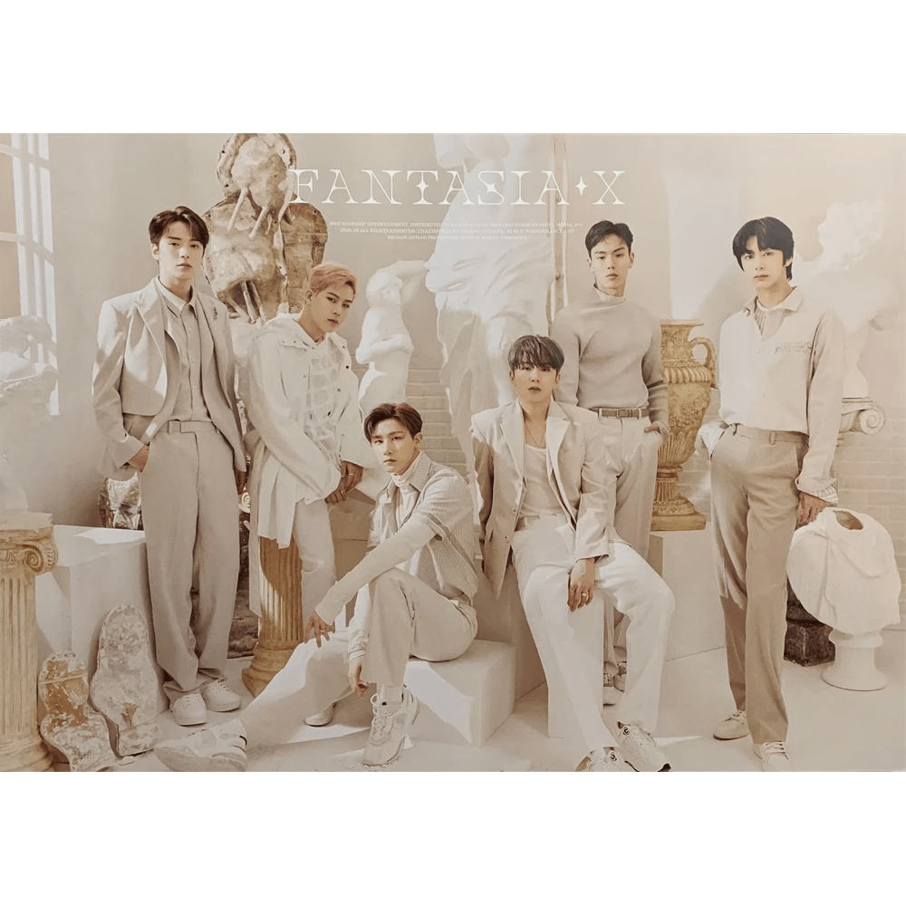 MONSTA X FANTASIA OFFICIAL POSTERS (4 POSTERS SET)