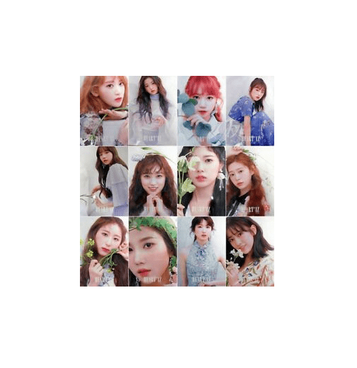 IZONE HEARTIZ OFFICIAL POSTER (RANDOM)
