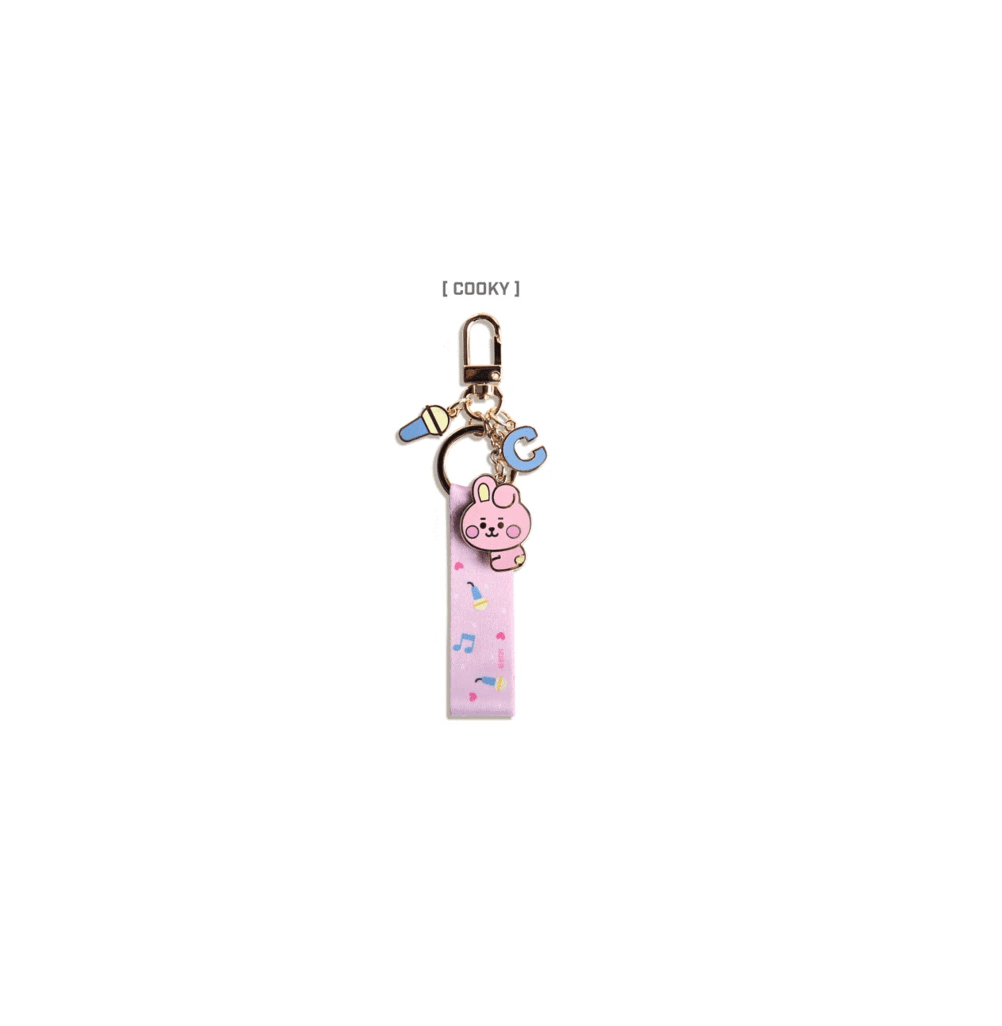 BT21 OFFICIAL BABY STRAP METAL KEYRING