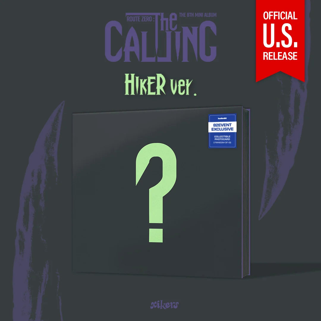 XIKERS 8TH MINI ALBUM ROUTE ZERO : THE CALLING   (U.S VER)  HELLO82  [82EVENT EXCLUSIVE]    |   INCLUDES INTERNATIONAL EXCLUSIVE PHOTOCARD (RANDOM 1 OUT OF 10) + 82EVENT OFFICIAL  PHOTOCARD  (RANDOM 1 OUT OF 10)     [PRE]