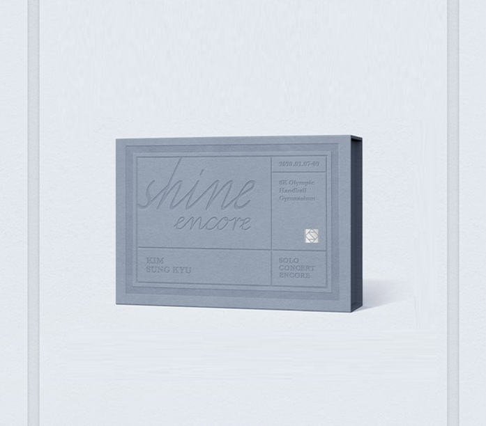 INFINITE KIM SUNGKYU  SHINE ENCORE  SOLO CONCERT  KIT