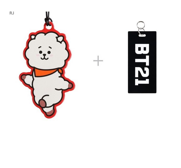 BT21 OFFICIAL NAME TAG