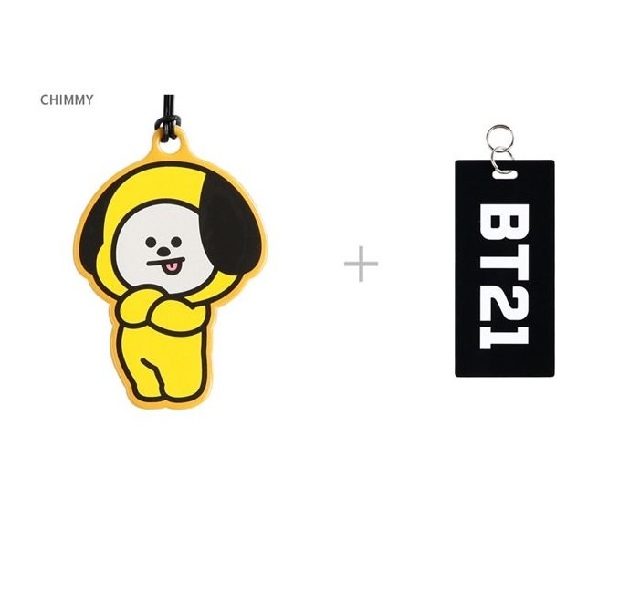 BT21 OFFICIAL NAME TAG