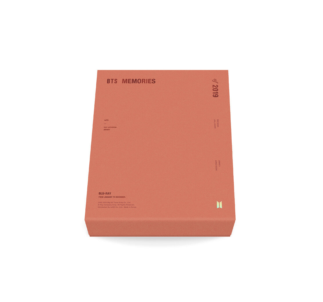 BTS  MEMORIES OF 2019  BLURAY