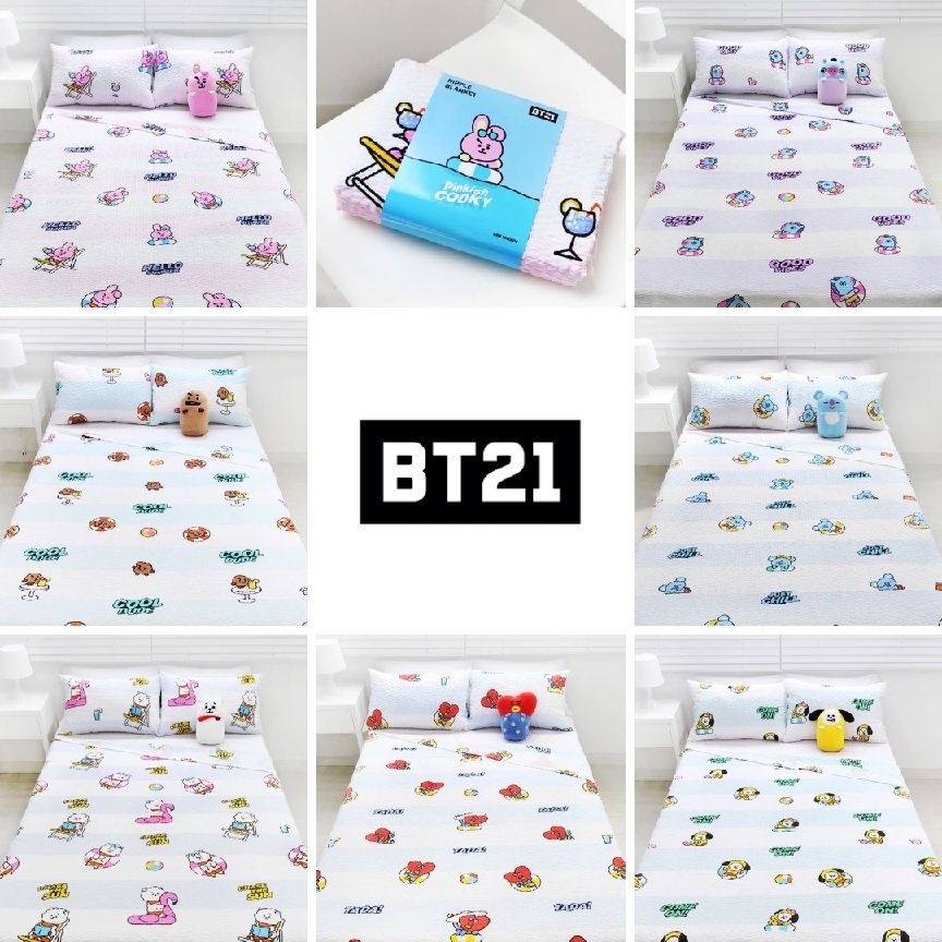 BT21 OFFICIAL POP RIPPLE BLANKET