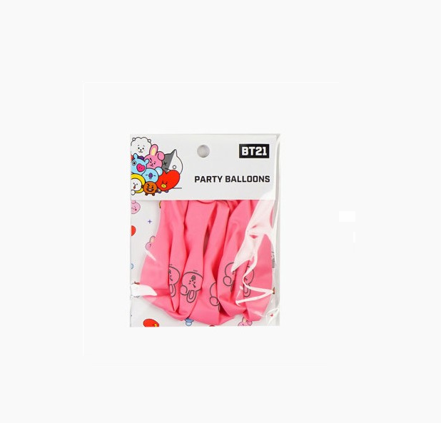 BT21 OFFICIAL PARTY BALLOONS