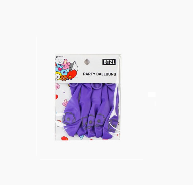 BT21 OFFICIAL PARTY BALLOONS